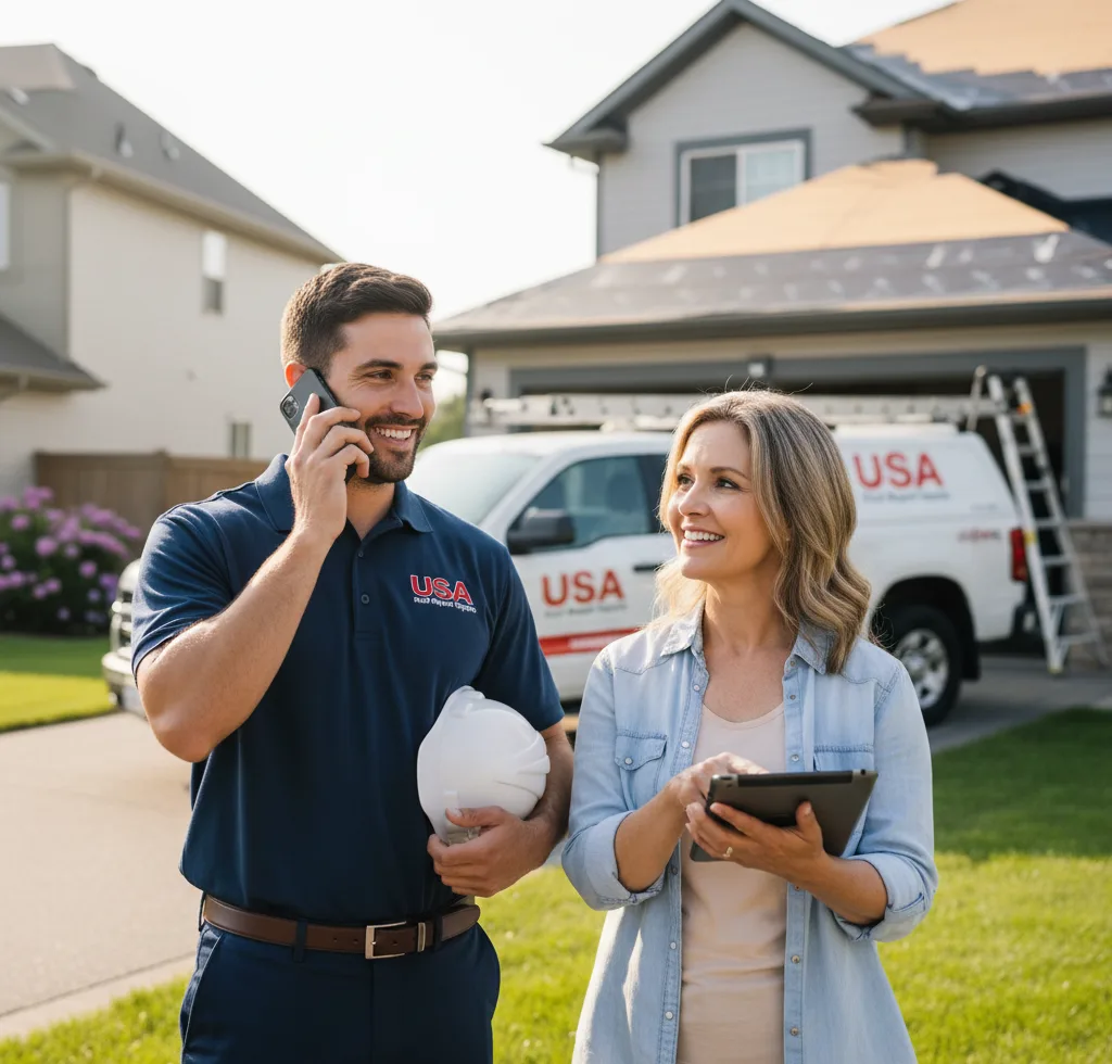 USA Roof Repair Experts customer support in Warr Acres